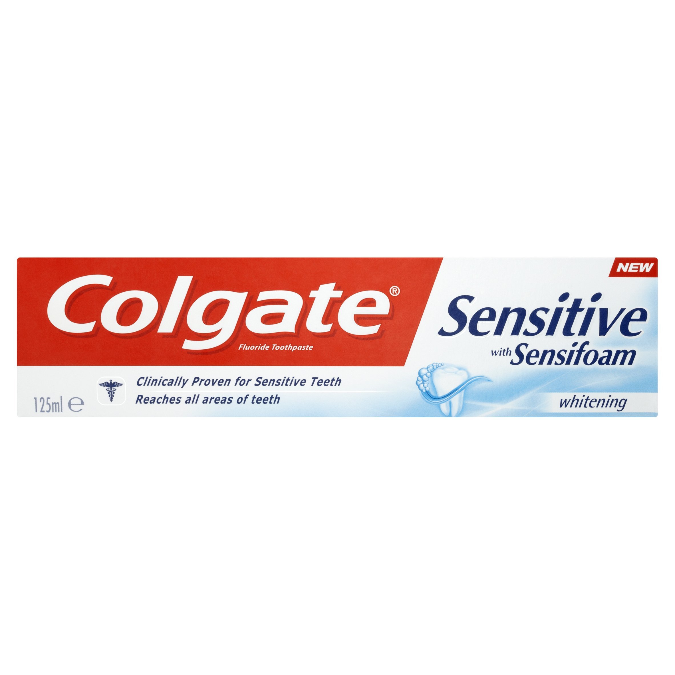 Colgate Sensitive with Sensifoam Whitening Toothpaste 125ml