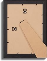 Fabian Clarke London A4 Black Wooden Picture Frame with White Mount view 3