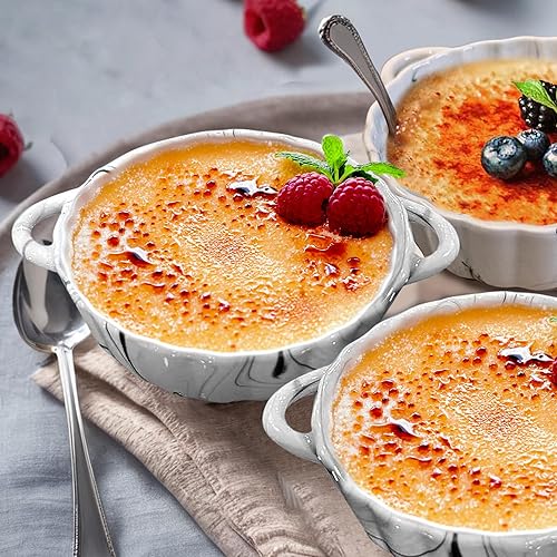 Dessert Oz Creme Brulee Ramekins CASADELLA Ramekins Oven Safe Set