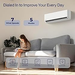 DELLA Optima Series 12,000 BTU Wifi Mini Split