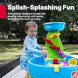 Step2 Rain Showers Splash Water Table Blue Green 13 pc Accessories view 2