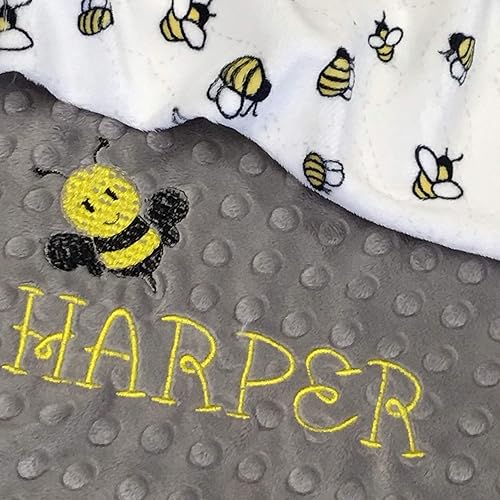 bee baby blanket