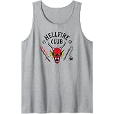 Stranger Things Hellfire Club Officially Licensed Tank Top