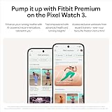 Google Pixel Watch 3 45mm Matte Black Aluminum Wi-Fi Obsidian Band view 7