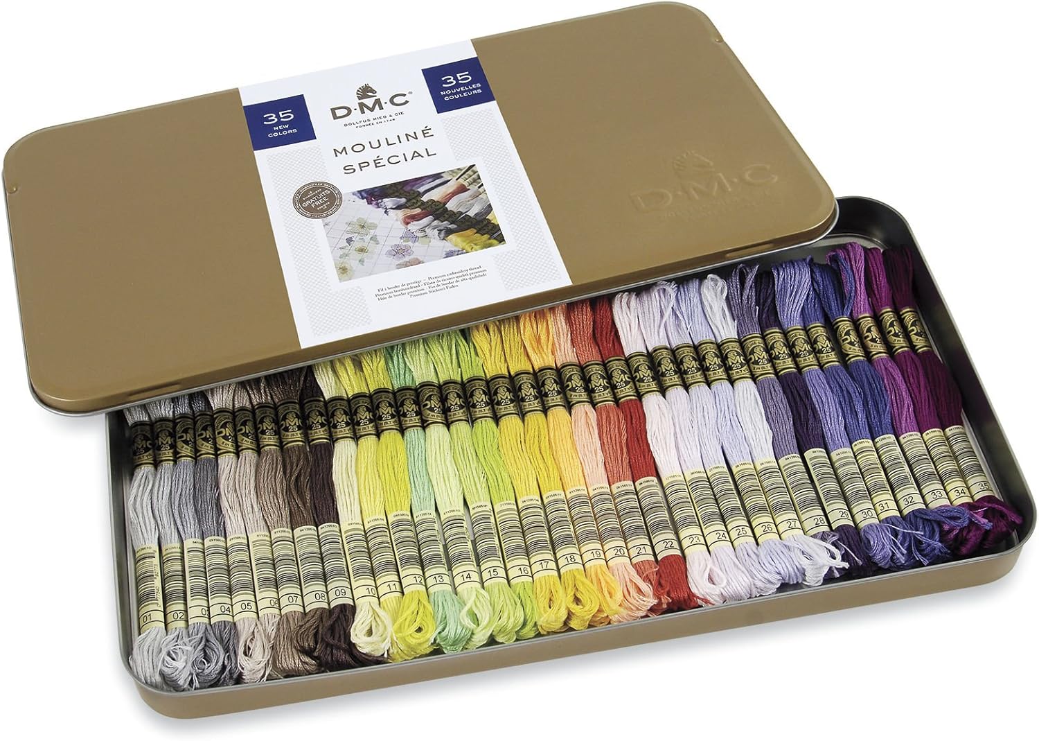 DMC 117ZA - Molde para coleccionista (35 colores): Amazon.es: Hogar
