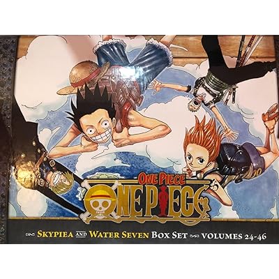 Buy One Piece Box Set 2 Skypeia And Water Seven Volumes 24 46 With Premium 2 One Piece Box Sets Paperback November 4 14 Online In Italy