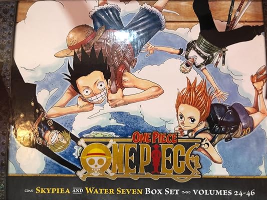 Buy One Piece Box Set 2 Skypeia And Water Seven Volumes 24 46 With Premium 2 One Piece Box Sets Paperback November 4 14 Online In Italy