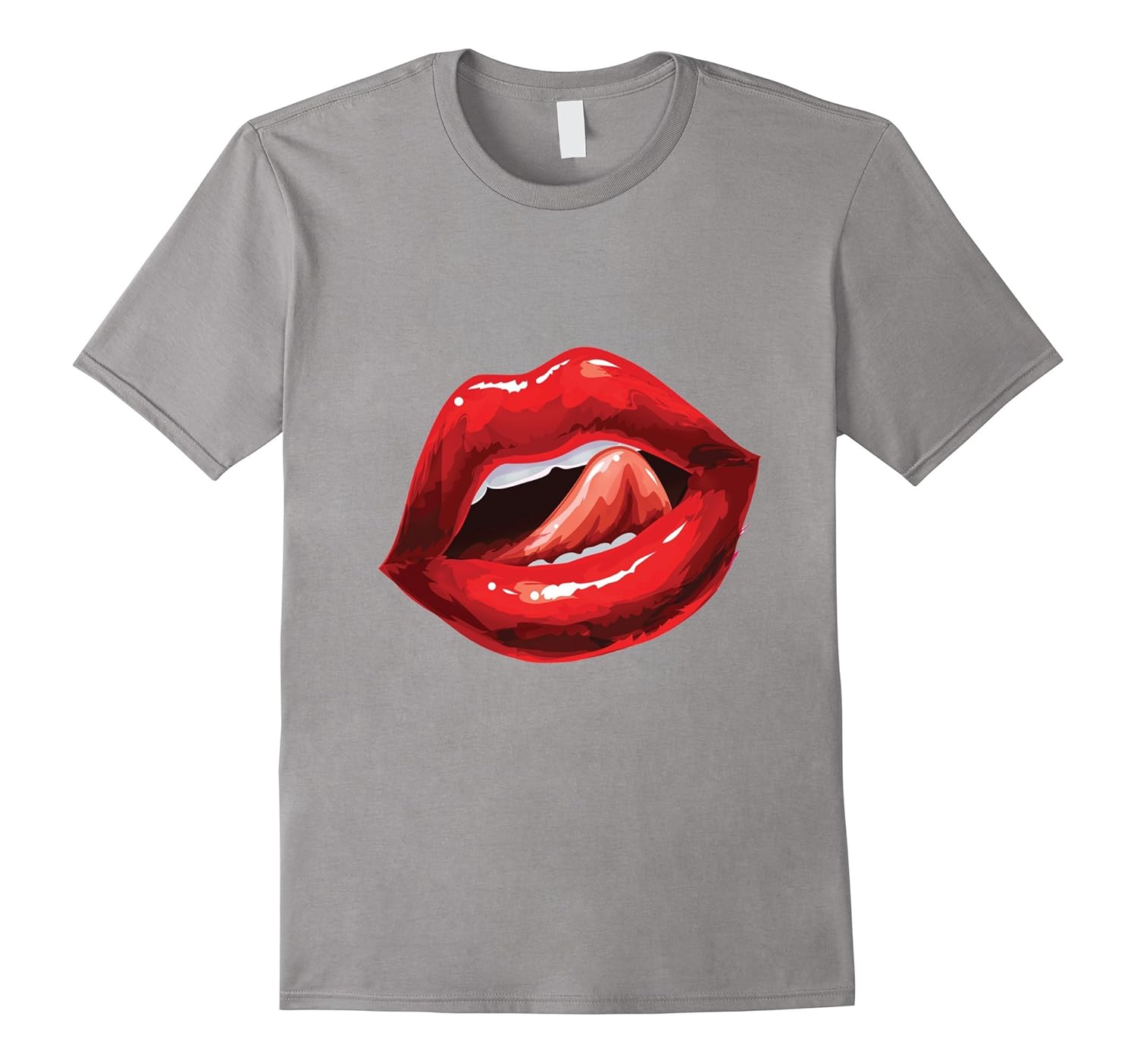 Women's Sexy Lips T-shirt Ladies Lipstick Shirt-ANZ