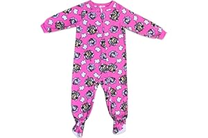 Royal Boys One-Piece Fleece Pajamas - Zip-Front, Flame Resistant, Loose Fit, Cozy Winter Sleepwear for Toddlers