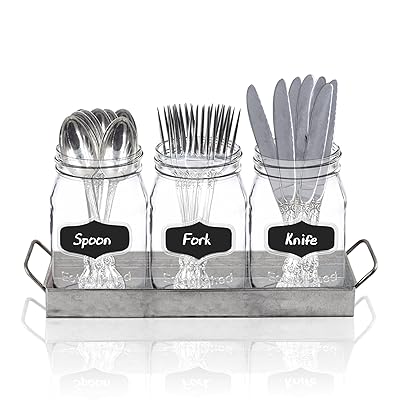 3 Glass Mason Jars with Black Chalk Label - 17 Togo | Ubuy