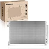 A-Premium Air Conditioning Condenser Compatible with Honda | for Civic 2006-2011 1.8L 2.0L AC Condenser, Coupe 2-Door Only, Replace# 80102SVAA01, Parallel Flow Aluminum Core