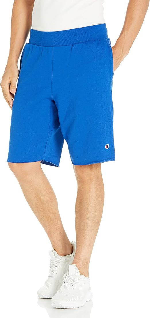 champion reverse weave cut off short aop