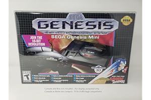 RNR 1PCS BOX PROTECTOR FOR SEGA GENESIS MINI CLASSIC CLEAR PLASTIC CASE