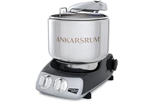 Ankarsrum Original Stand Mixer, AKM6230, Black Chrome