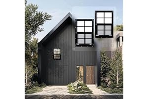 MHirmosy 2 Pcs Black Shed Windows 12" x 18" - Pro Series Thermal Break Frame Tempered Glass - Sliding Windows Windows for Tiny House, Workshop, Greenhouse, Garage