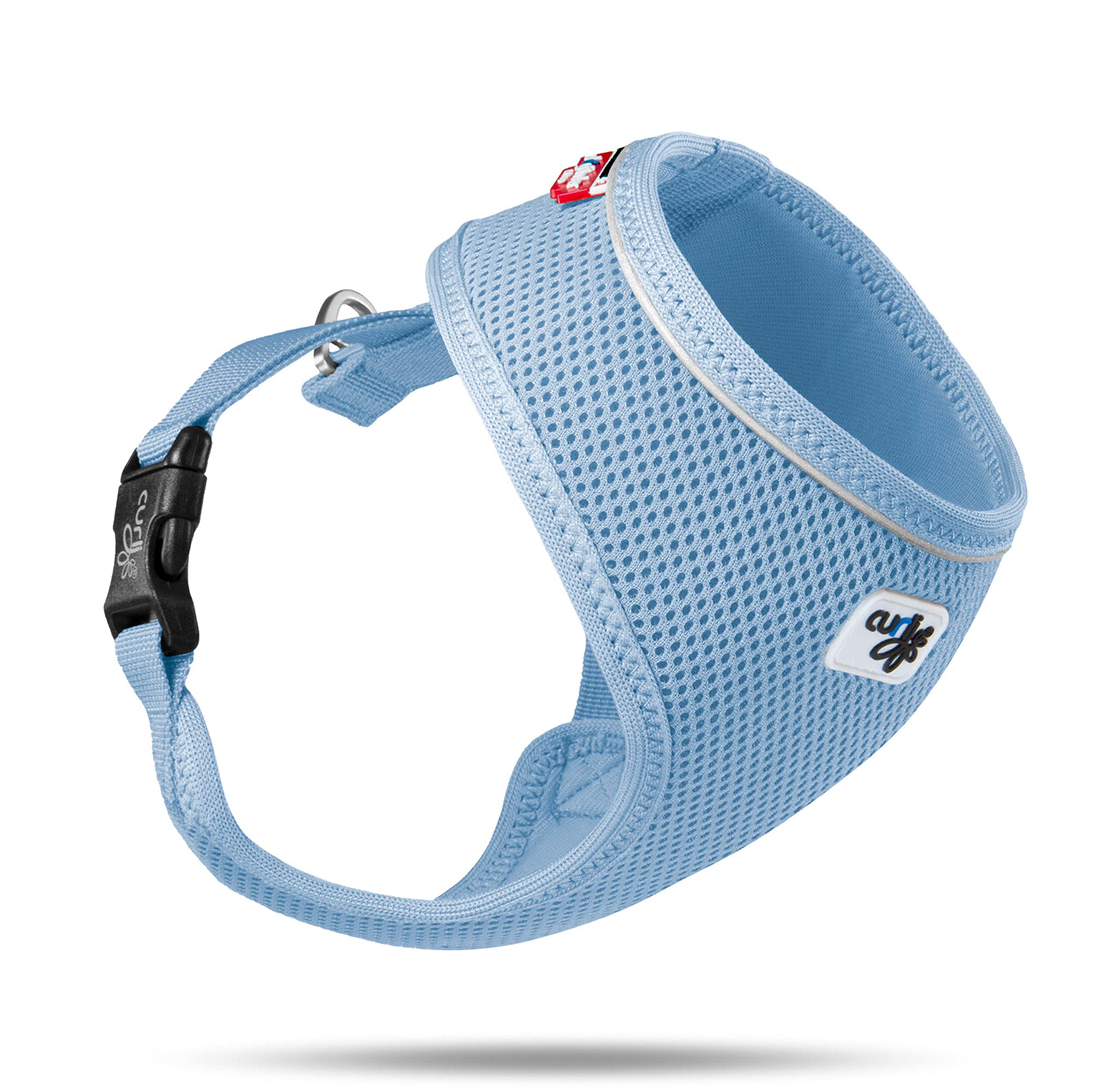 Curli Basic Harness Air-Mesh Skyblue M