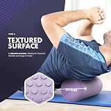 KAYMAN Foam Roller Deep Tissue Relief 44.5 x 15 cm Purple EVA view 6