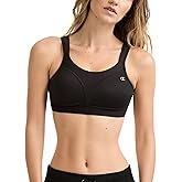 Champion Womens Women's Sports Bra, High-Impact, Maximum Support, Breathable, Moisture Wicking