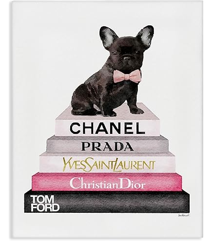 Amazon.com: Oliver Gal 'Peek a Boo Frenchie' The Dogs and