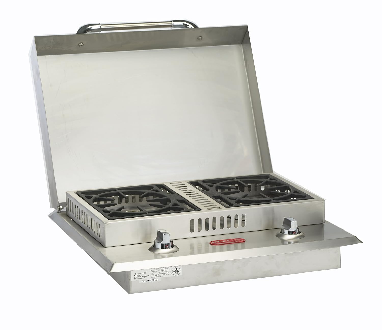 Amazon.com : Bull Outdoor Products 60088 Stainless Steel Double Side Burner, Liquid Propane : Bull Grill Burner : Garden & Outdoor