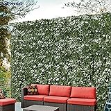 Windscreen4less Artificial Leaf Faux Ivy Expandable Stretchable Privacy Fence Screen Single Sided Leaves Amazon Ca Home Windscreen4less Artificial Leaf Faux Ivy Expandable Stretchable Privacy Fence Screen Single Sided Leaves Amazon Ca Home