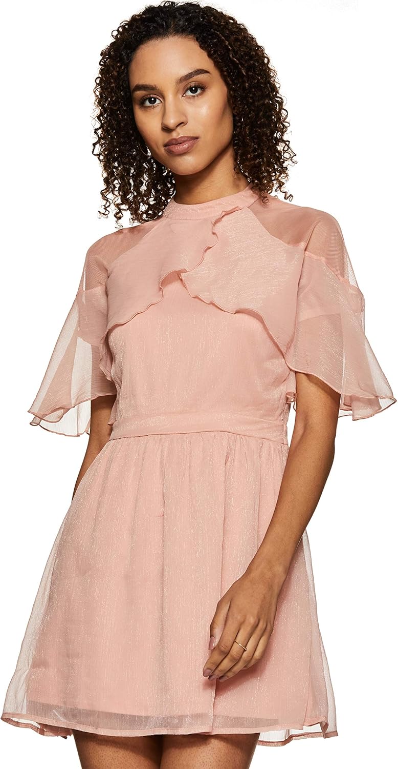 Buy Kazo Women's Chiffon ALine Maxi Dress at Amazon.in