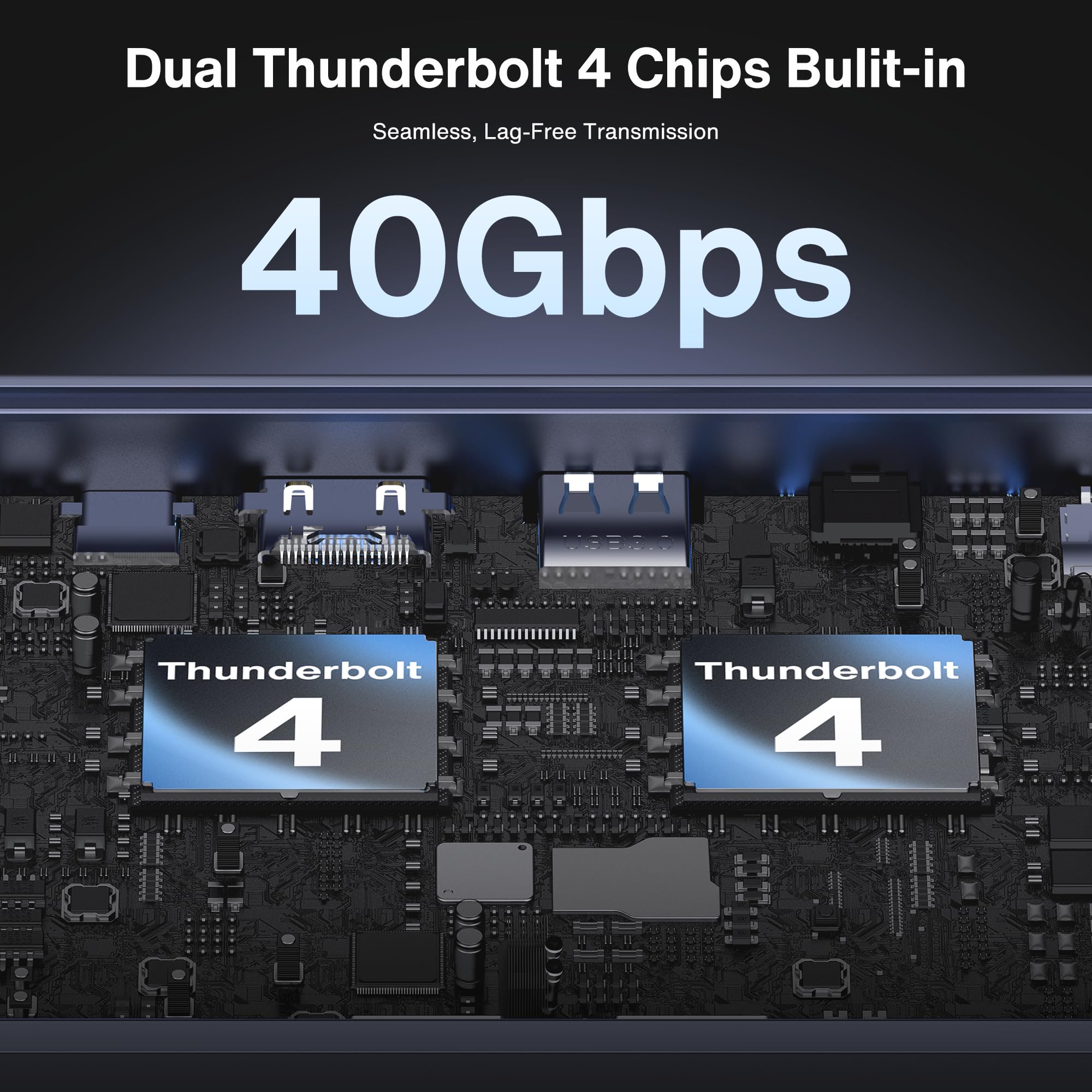 Mua iVANKY Dual Thunderbolt 4 Chips FusionDock Max 1 for Quad 6K@60Hz ...