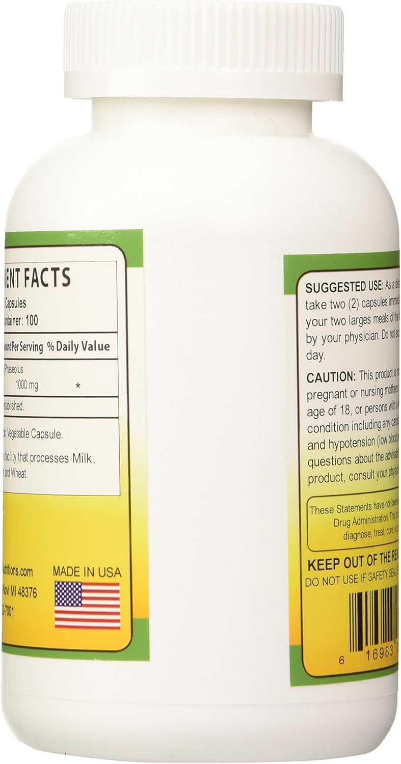 Biotech Nutritions White Kidney Bean Extract, 200 Count