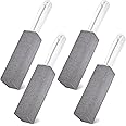 4 Packs Pumice Cleaning Stone with Handle, Pumice Stone for Toilet Bowl Cleaning for Cleaning Toilets, Bathtubs, Grills, Swimming Pools, Sinks