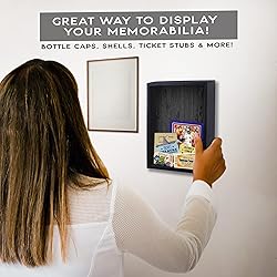 Shadow Box Display Case – Black Wooden Shadow Box