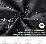 JIESUO 57CM BBQ Cover for Charcoal Kettle Premium Heavy Duty Waterproof view 5