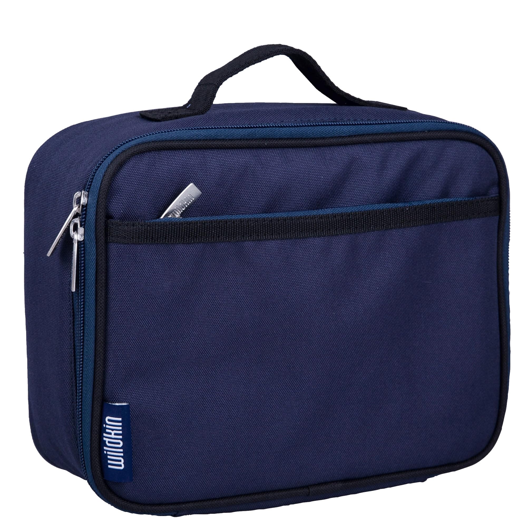 Wildkin Children's Lunch Box, Polyester, Navy Blue, 25.5 x 8 x 20 cm