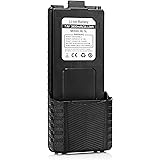 BAOFENG BL-5L 3800mAh Extended Battery Compatible with UV-5R RD-5R UV-5RTP UV-5R Plus, Original Pack, Black
