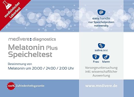 Melatonin plus Speicheltest