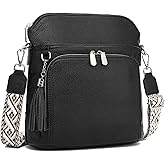 FALAN MULE Crossbody Bags for Women Trendy Soft Leather Hobo Purses Shoulder Handbags With Tassel