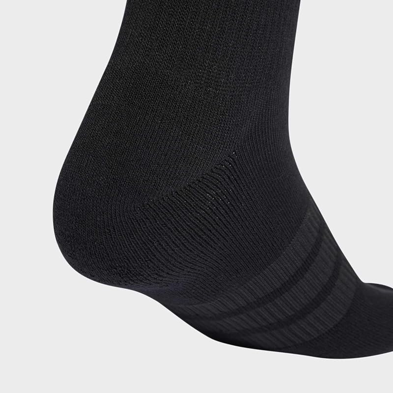 Mixte Cushioned Sportswear Crew Socks 3 Pair Pack, medium grey heather/white/black, 40-42