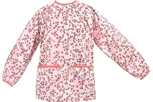 Execo Designer Kids Smock Artist Painting Apron Long Sleeves size 6 Children Smocks for Kitchen and Classroom