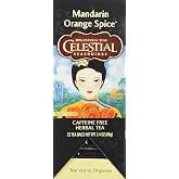 Celestial Seasonings Mandarin Orange Spice Herbal Tea 25 Tea Bags