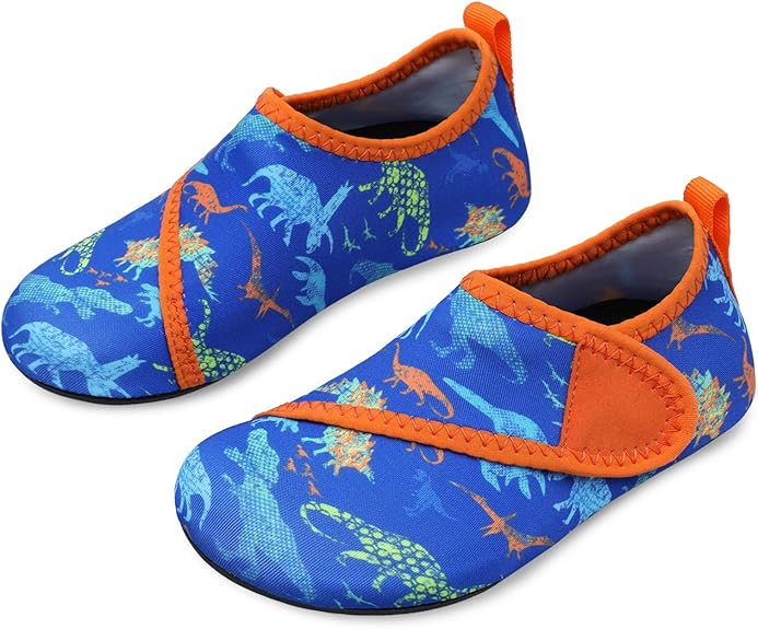 LRUN Toddler Kids Swim Water Shoes Water Skin Barefoot Shoes Blue 44.