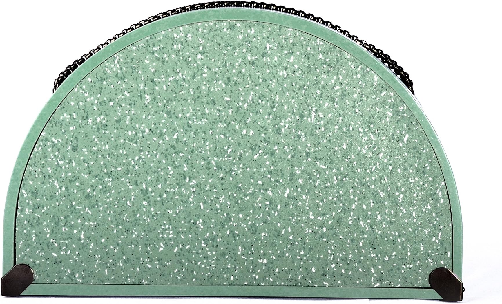PANISA Women's Laundromat Halfmoon-Clutch Bag