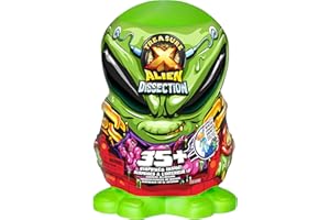 Treasure X Mega Alien Dissection with 35 Plus Surprises Inside | Dissect The 12" Tall Alien | Rescue The 4 Alien Treasure Hunters | Discover Alien Weapons, Stickers, Plus 4 Alien Treasures