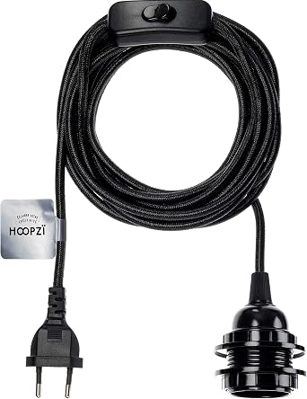 Lampenfassung mit kabel e27