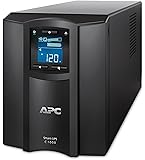 APC 1000VA Smart-UPS with SmartConnect, Pure Sine Wave UPS Battery Backup & Surge Protection (SMC1000C)