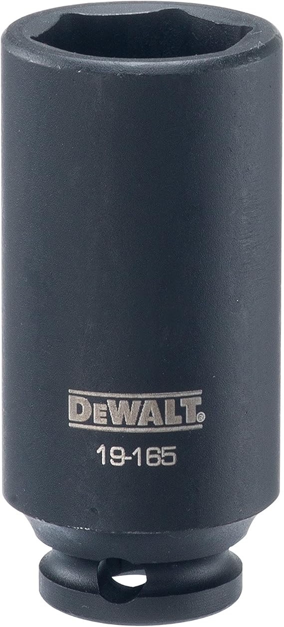DEWALT 3/8" Drive Impact Socket Deep 6PT 13/16