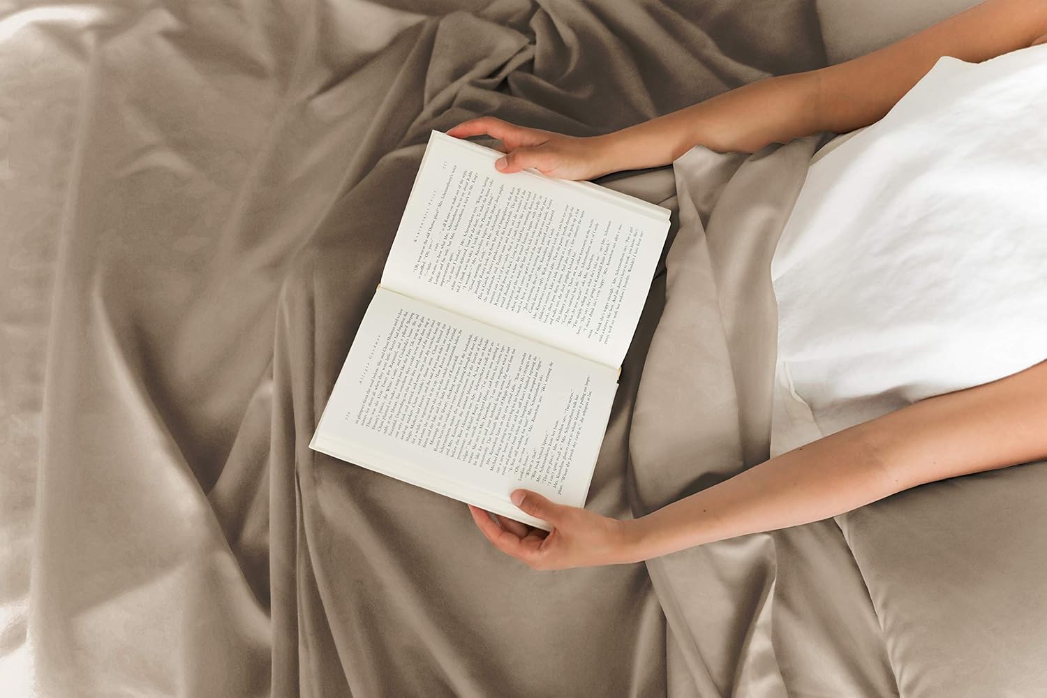 Split King Size Sheet Set - 7 Piece Set - Hotel Luxury Bed Sheets - Extra Soft - Deep Pockets - Easy Fit - Breathable & Cooling - Wrinkle Free - Comfy - Tan Beige Bed Sheets - Split Kings Sheets: Home & Kitchen