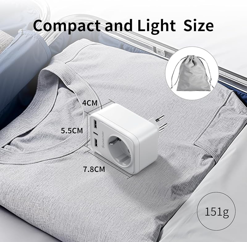 Reiseadapter Schweiz Adapter Deutschland Stecker Typ J Steckdosenadapter