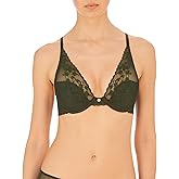 Natori Womens Cherry Blossom Convertible Contour UnderwirePlunge Bra