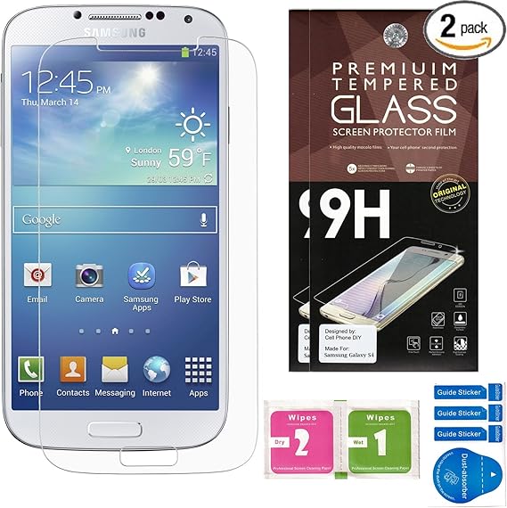 Cell Phone DIY Samsung Galaxy S4 Screen Protector [Set of 2