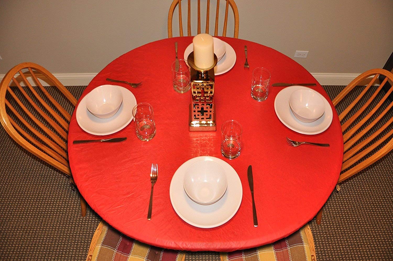 Best elastic patio table cover round