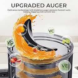 Cold Press Juicer, 5.5inch Wide Feed Chute Juicer